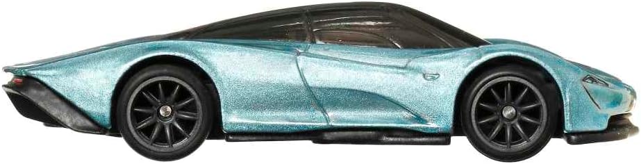 Hot Wheels Premium – McLaren Speedtail (Exotic Envy) 1:64 – Metal/Metal, Real Riders - Chido Toys