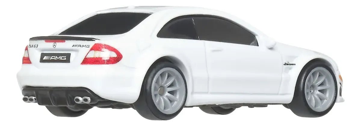 Hot Wheels Premium Mercedes-Benz CLK 63 AMG Black Series 1:64 Blanco - Chido Toys