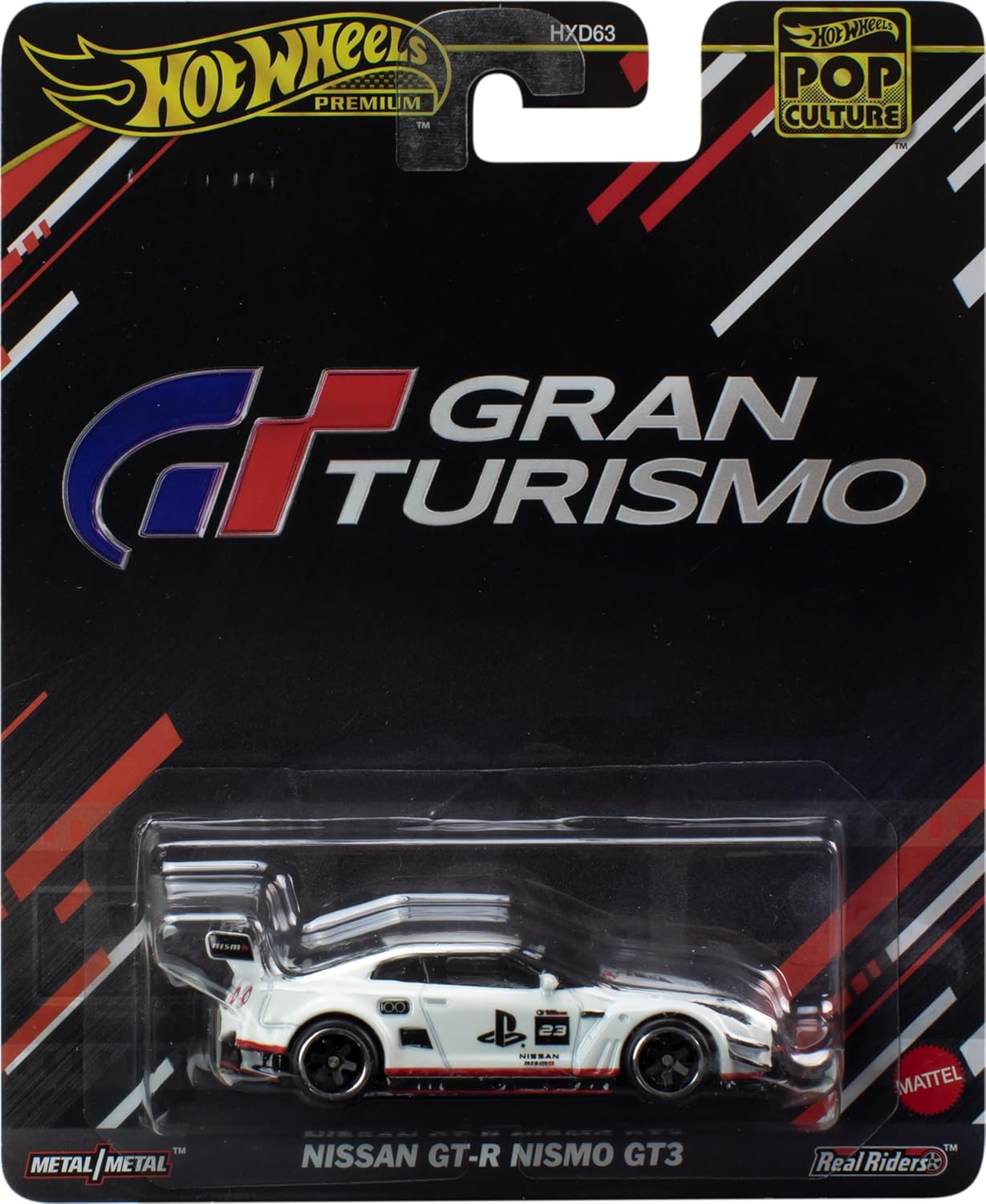 Hot Wheels Premium Nissan GT-R NISMO GT3 Gran Turismo 1:64 - Chido Toys