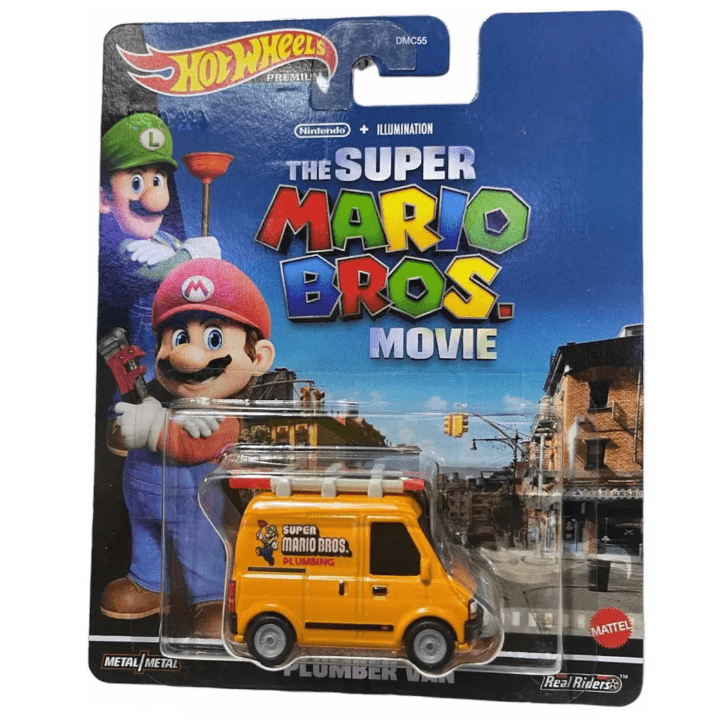 Hot Wheels Premium PLUMBER VAN Mario Bros - Chido Toys