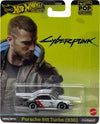 Hot Wheels Premium Porsche 911 Turbo (930) – Cyberpunk 2077 Pop Culture | Escala 1:64 Metal/Metal - Chido Toys