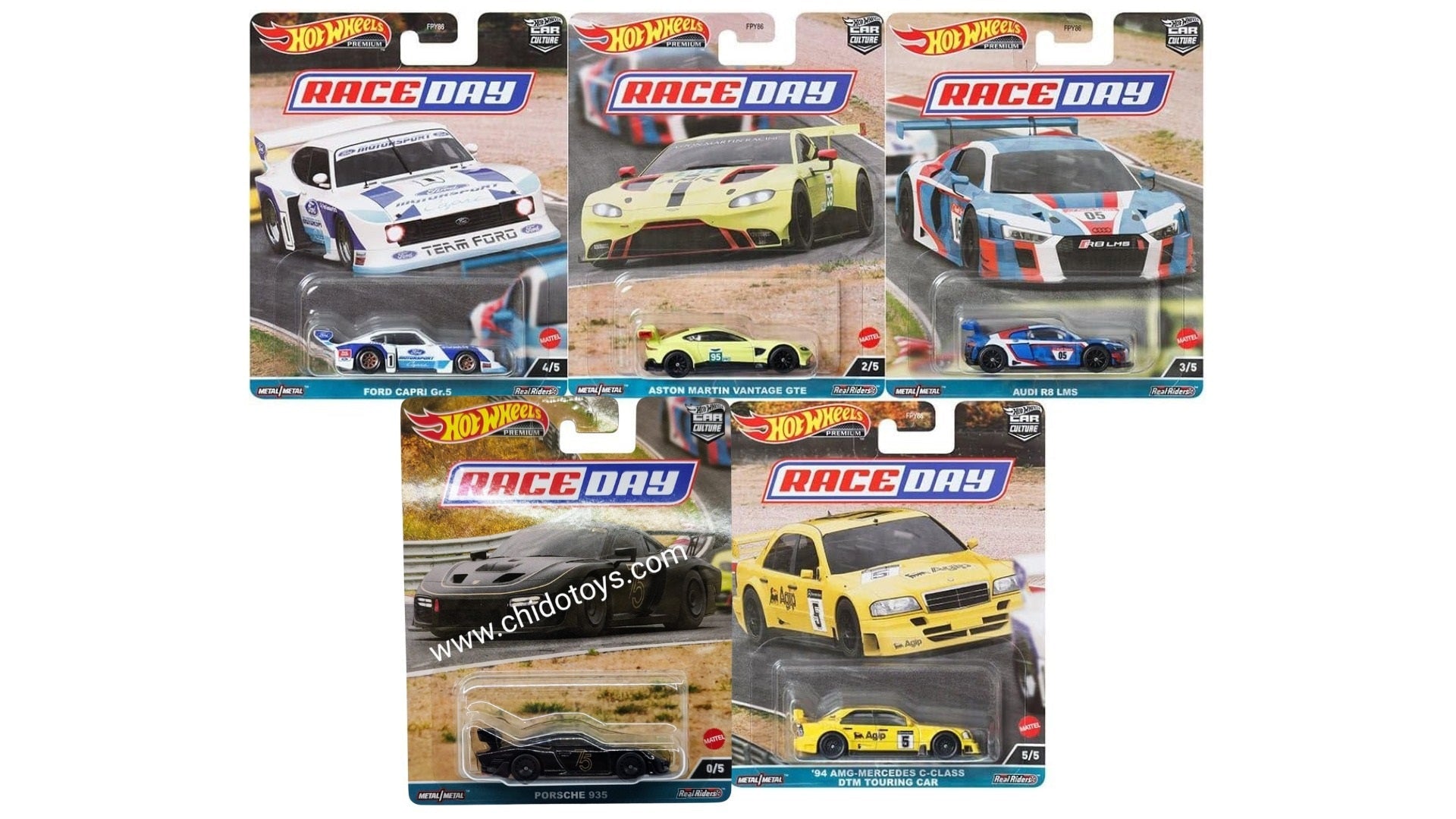 Hot Wheels Premium Race Day chase - Chido Toys