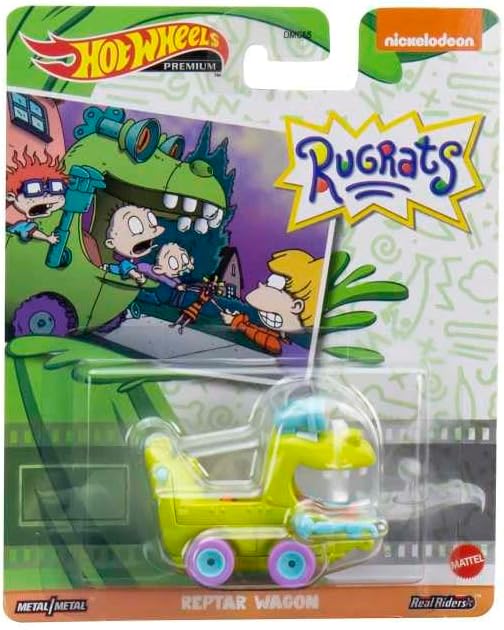 Hot Wheels Premium REPTAR WAGON, Rugrats - Chido Toys