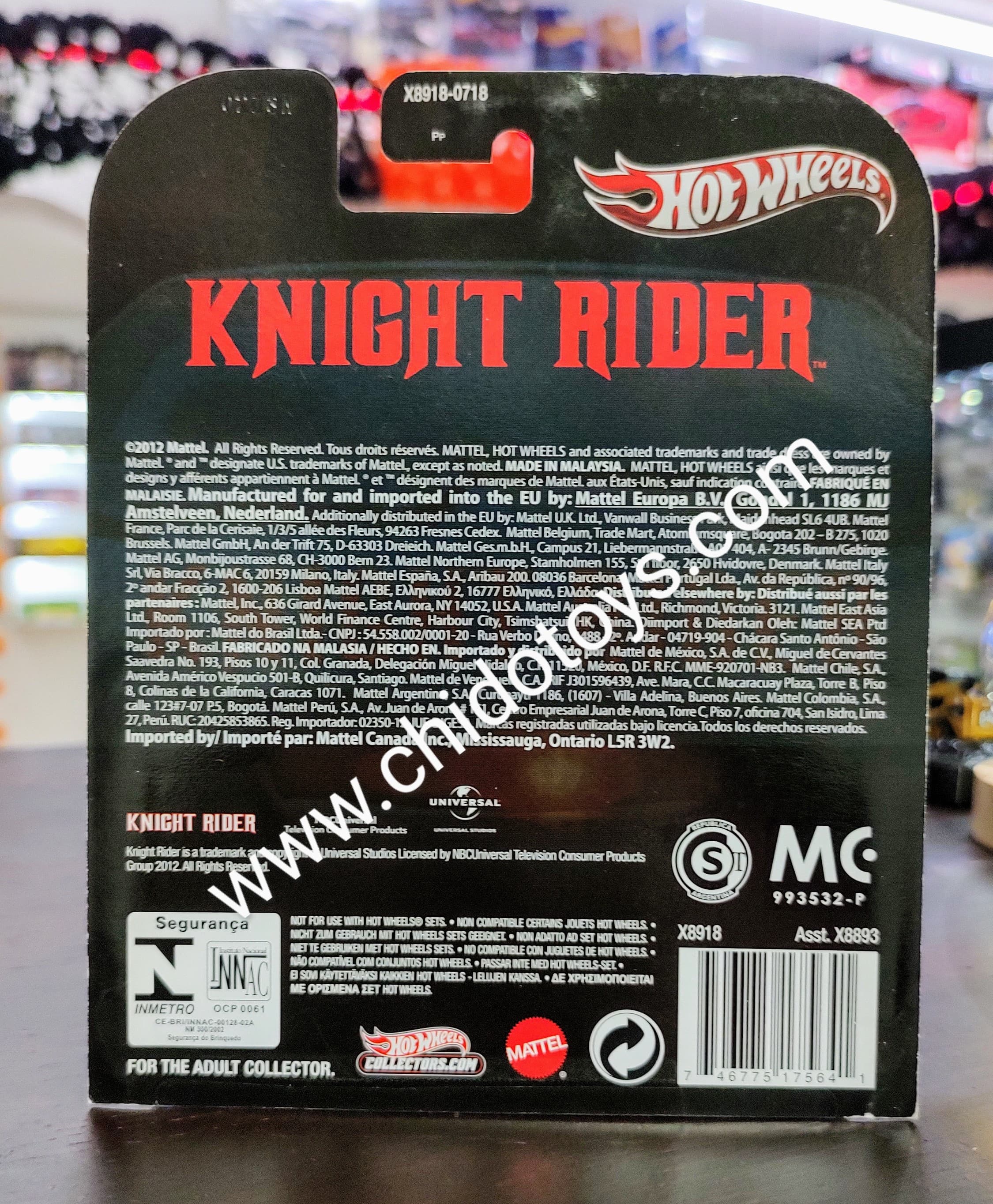 Hot Wheels Premium )Retro), Modelo Knight Rider - Chido Toys