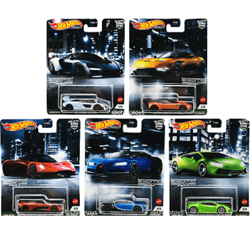 Hot Wheels Premium, Serie Premium Exotic Envy 2021 - Chido Toys