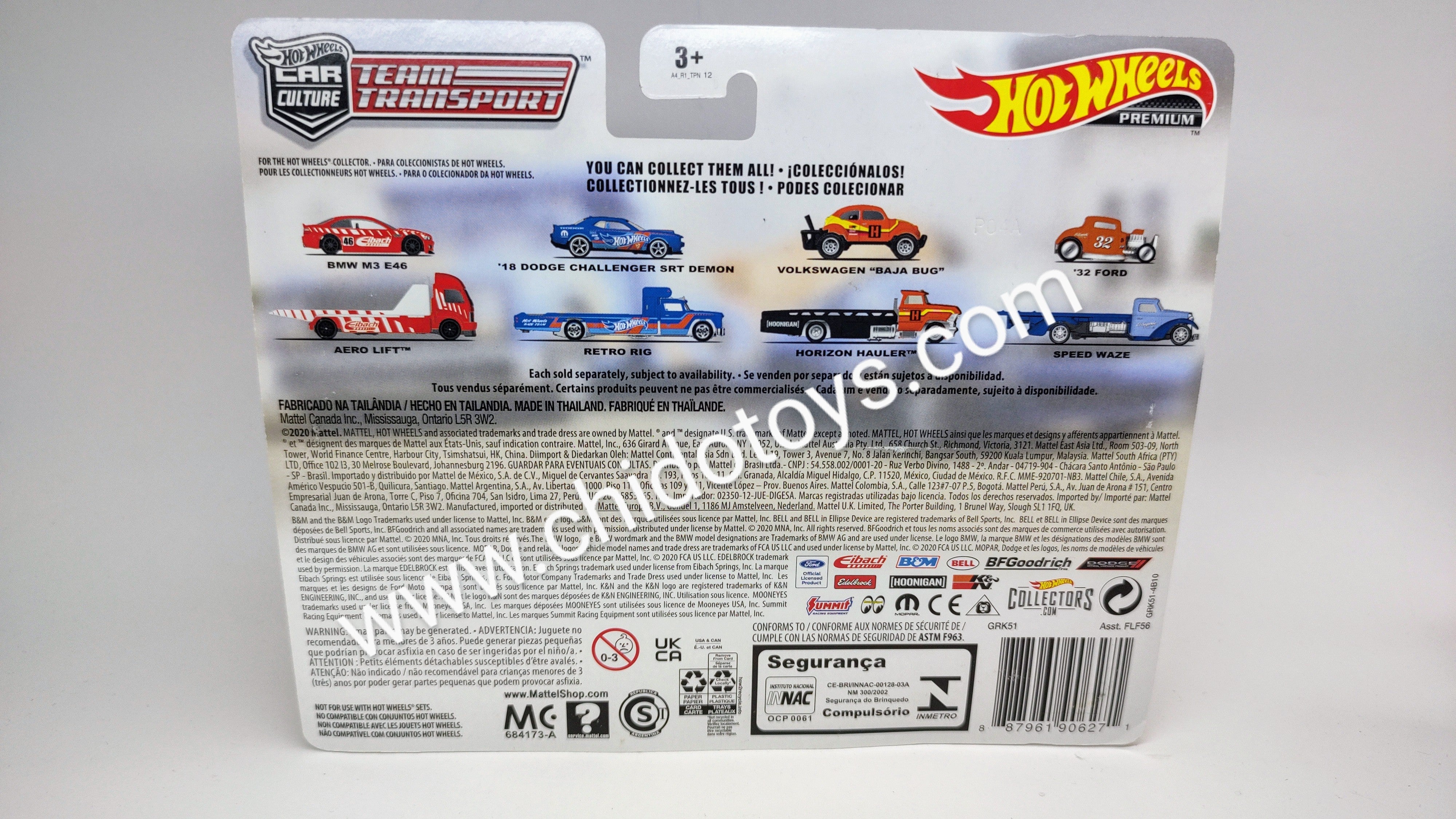 Hot Wheels Premium Team Transport #30 - Chido Toys