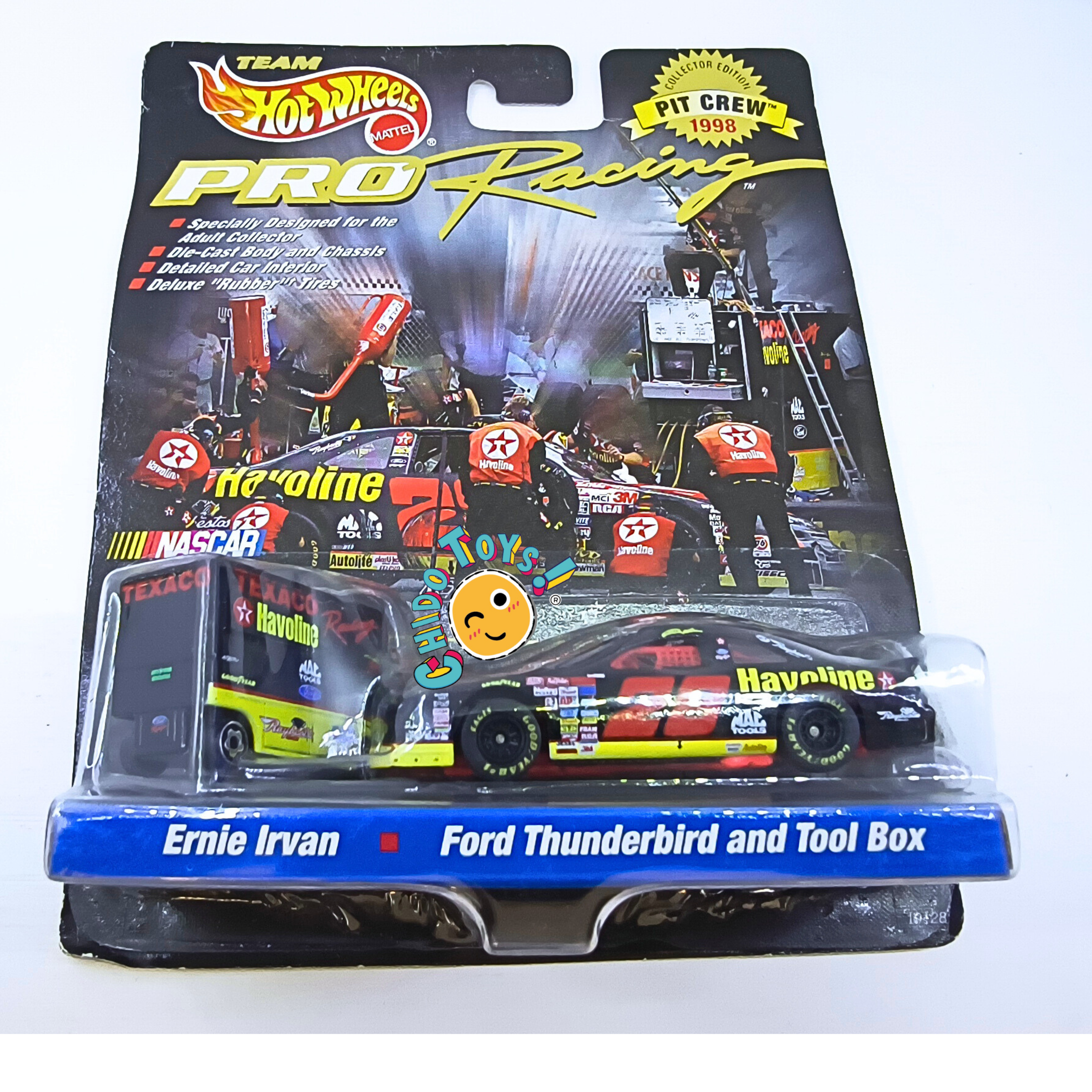 Hot Wheels Pro Racing Ford Thunderbird 1:64 Pit Crew 1998 - Chido Toys
