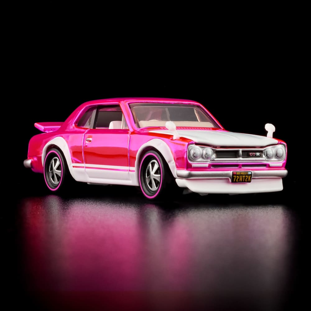 Hot Wheels RLC 1972 Skyline H/T 2000GT-R 1:64 Spectraflame Pink - Chido Toys