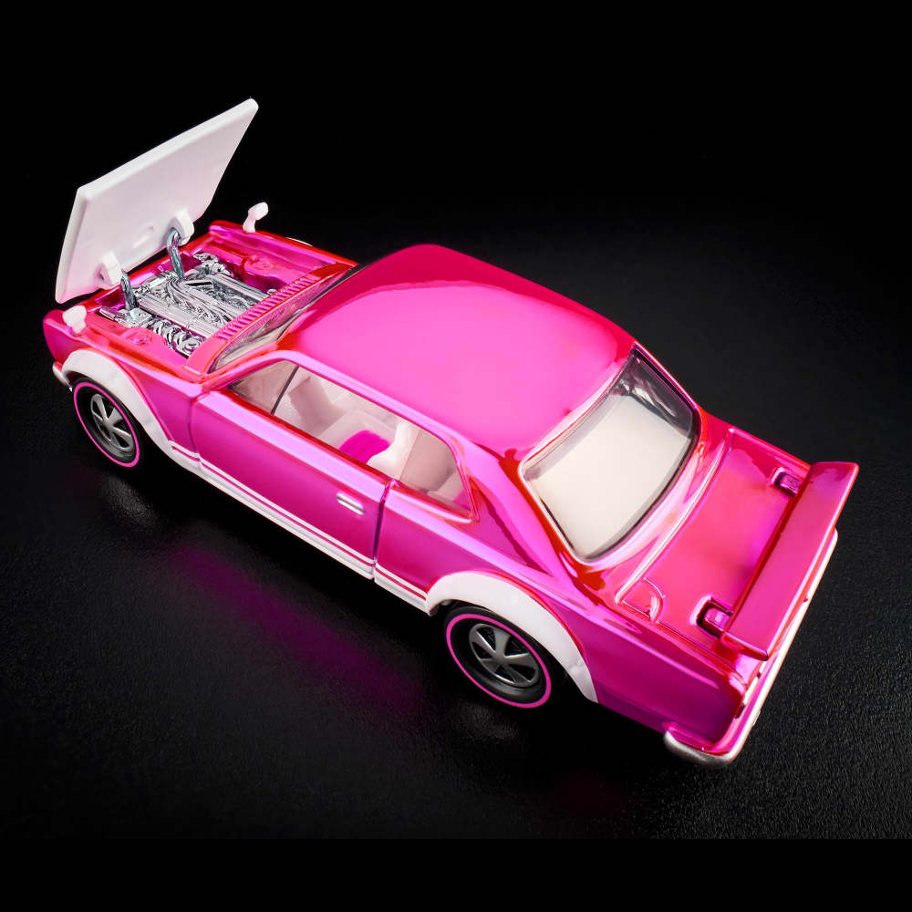 Hot Wheels RLC 1972 Skyline H/T 2000GT-R 1:64 Spectraflame Pink - Chido Toys