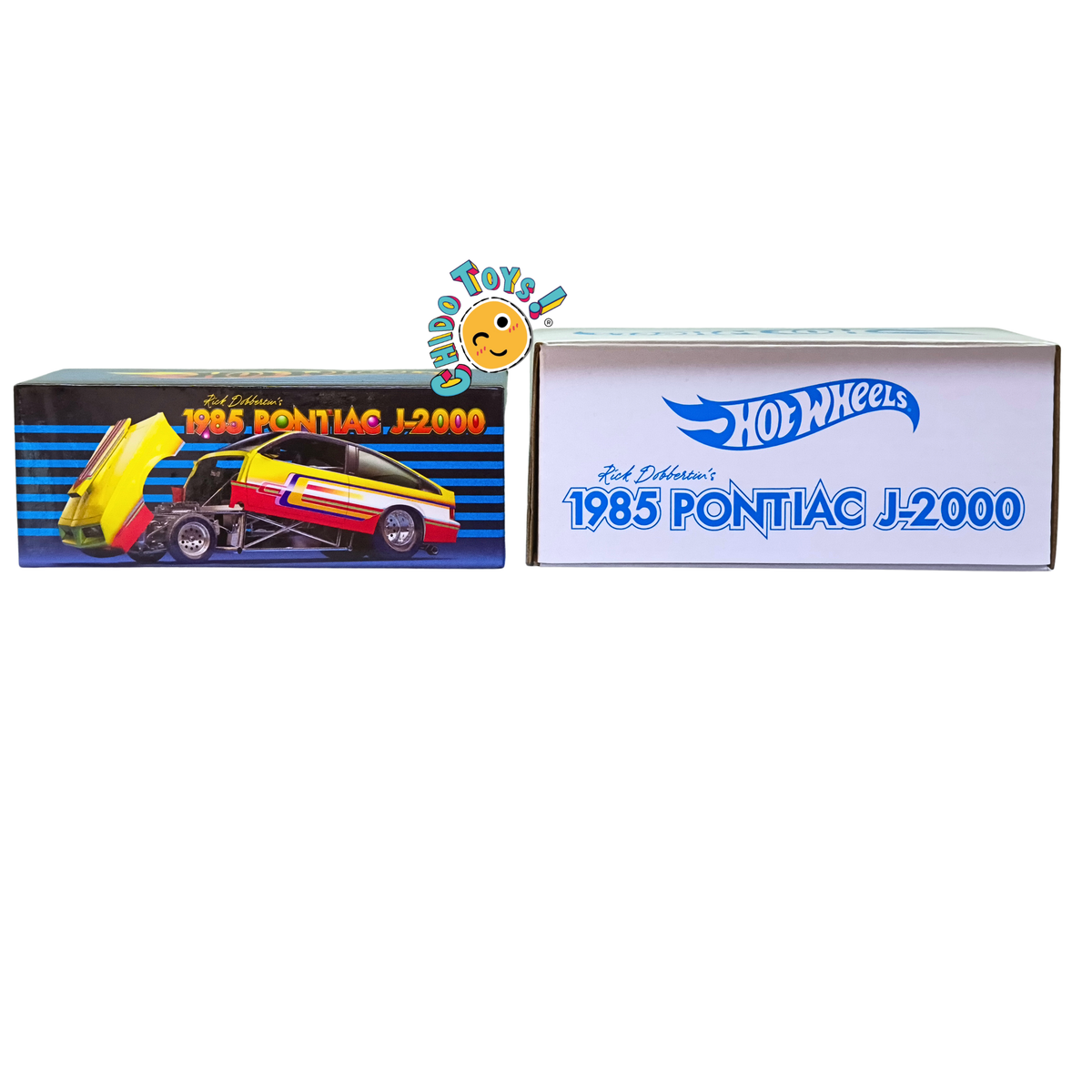 Hot Wheels RLC 1985 Pontiac J2000 1:64 Amarillo con Cofre Abatible - Chido Toys