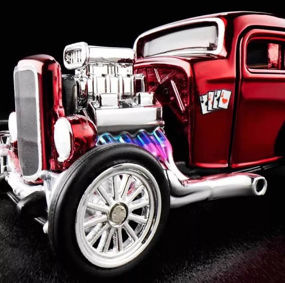 Hot Wheels RLC '32 Ford 1932 1:64 Spectraflame Oxblood Edición Limitada - Chido Toys