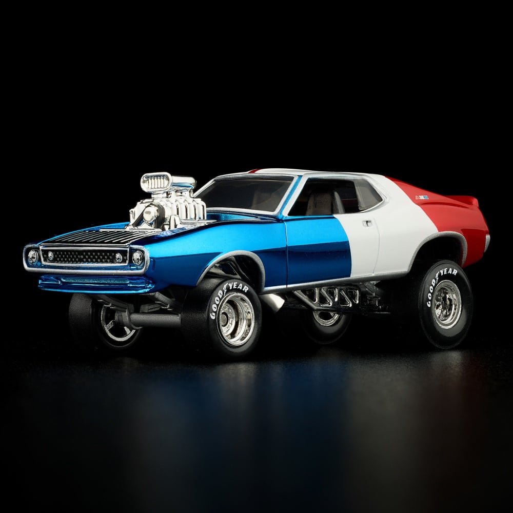 Hot Wheels RLC ’71 AMC Javelin AMX 1:64 Spectraflame tricolor - Chido Toys