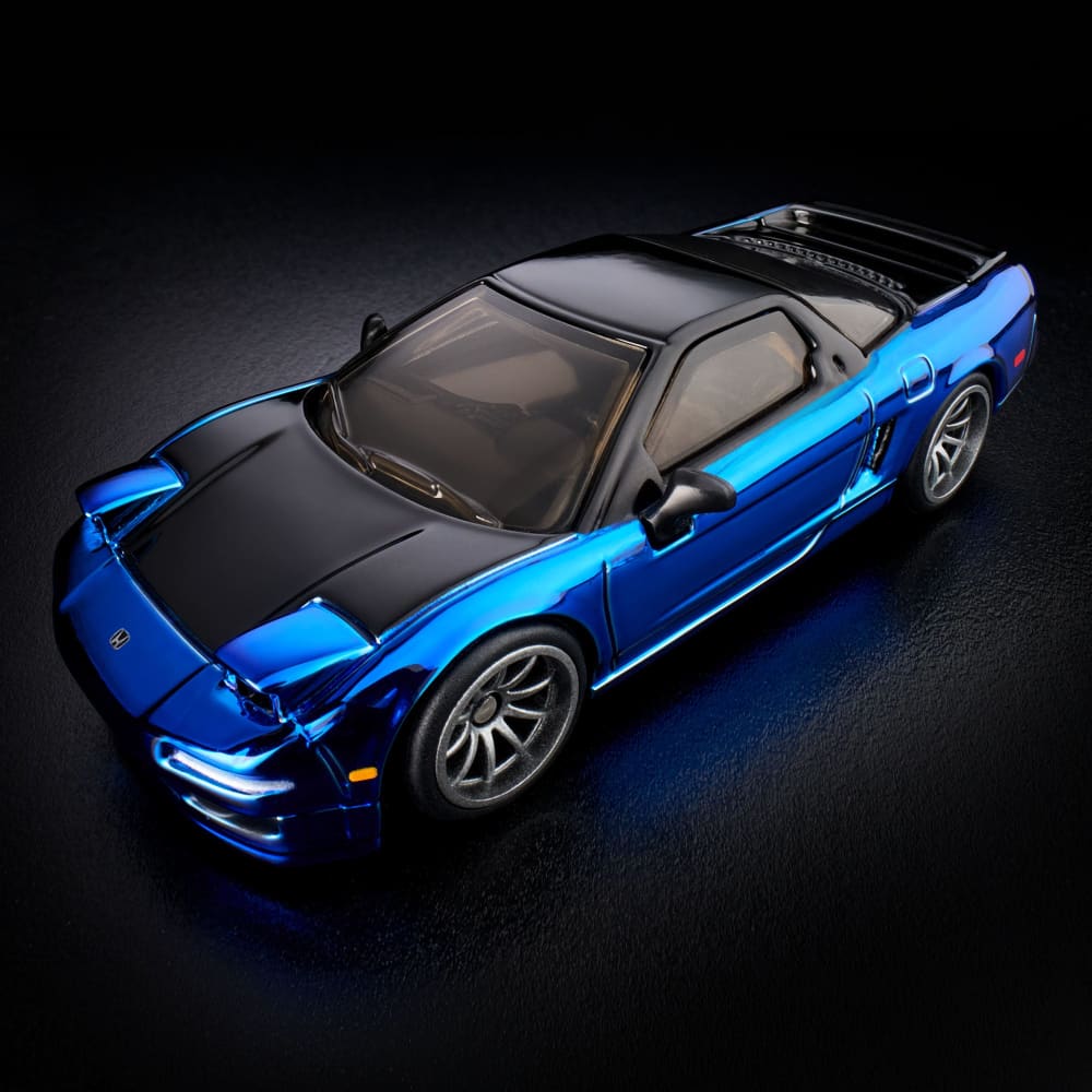 Hot Wheels RLC Honda NSX 1:64 Spectraflame Blue con iluminación funcional - Chido Toys