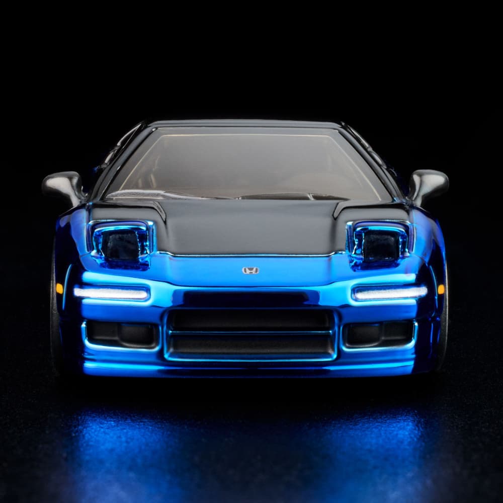 Hot Wheels RLC Honda NSX 1:64 Spectraflame Blue con iluminación funcional - Chido Toys