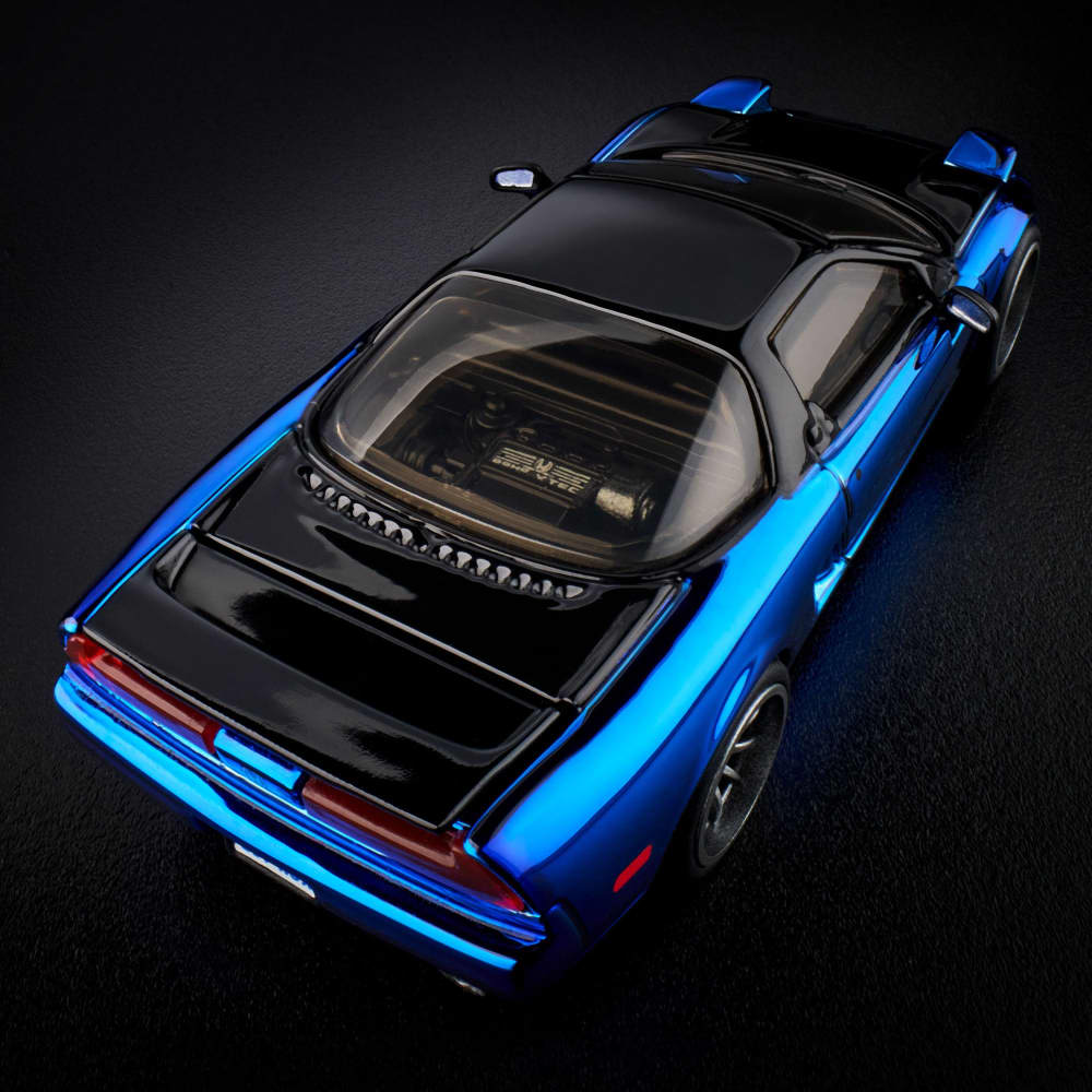 Hot Wheels RLC Honda NSX 1:64 Spectraflame Blue con iluminación funcional - Chido Toys