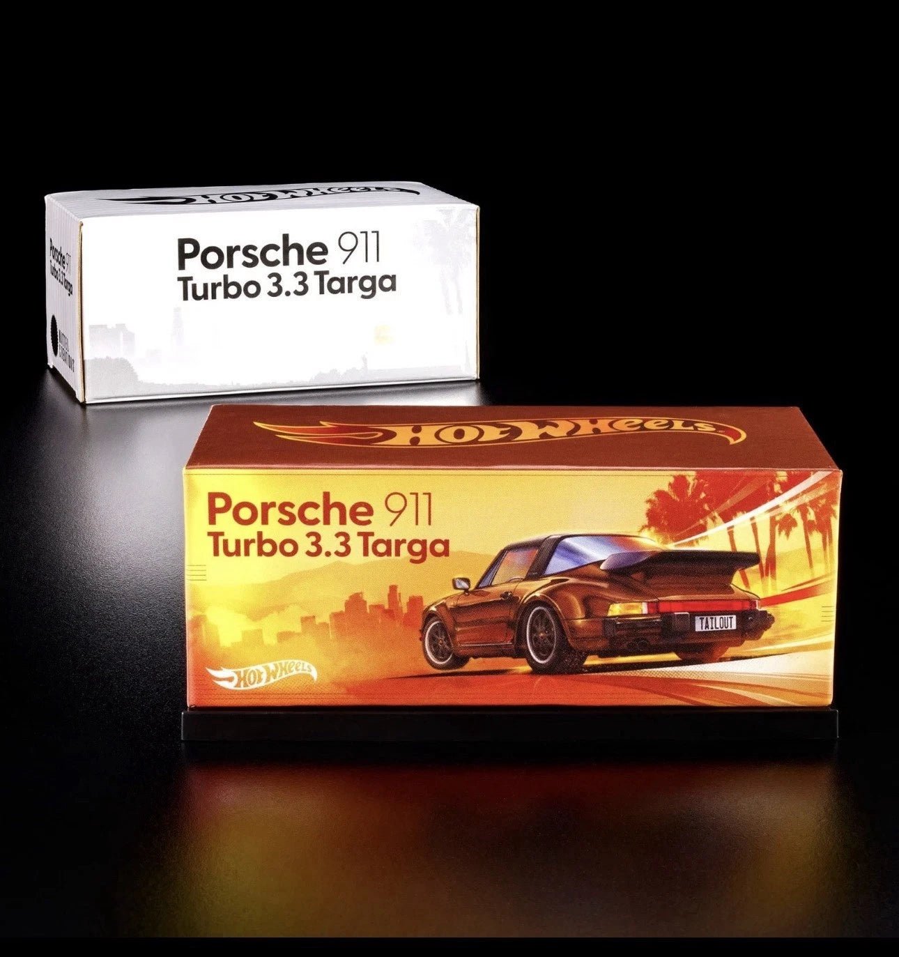 Hot Wheels RLC Porsche 911 Targa Turbo 1:64 Bronce - Chido Toys