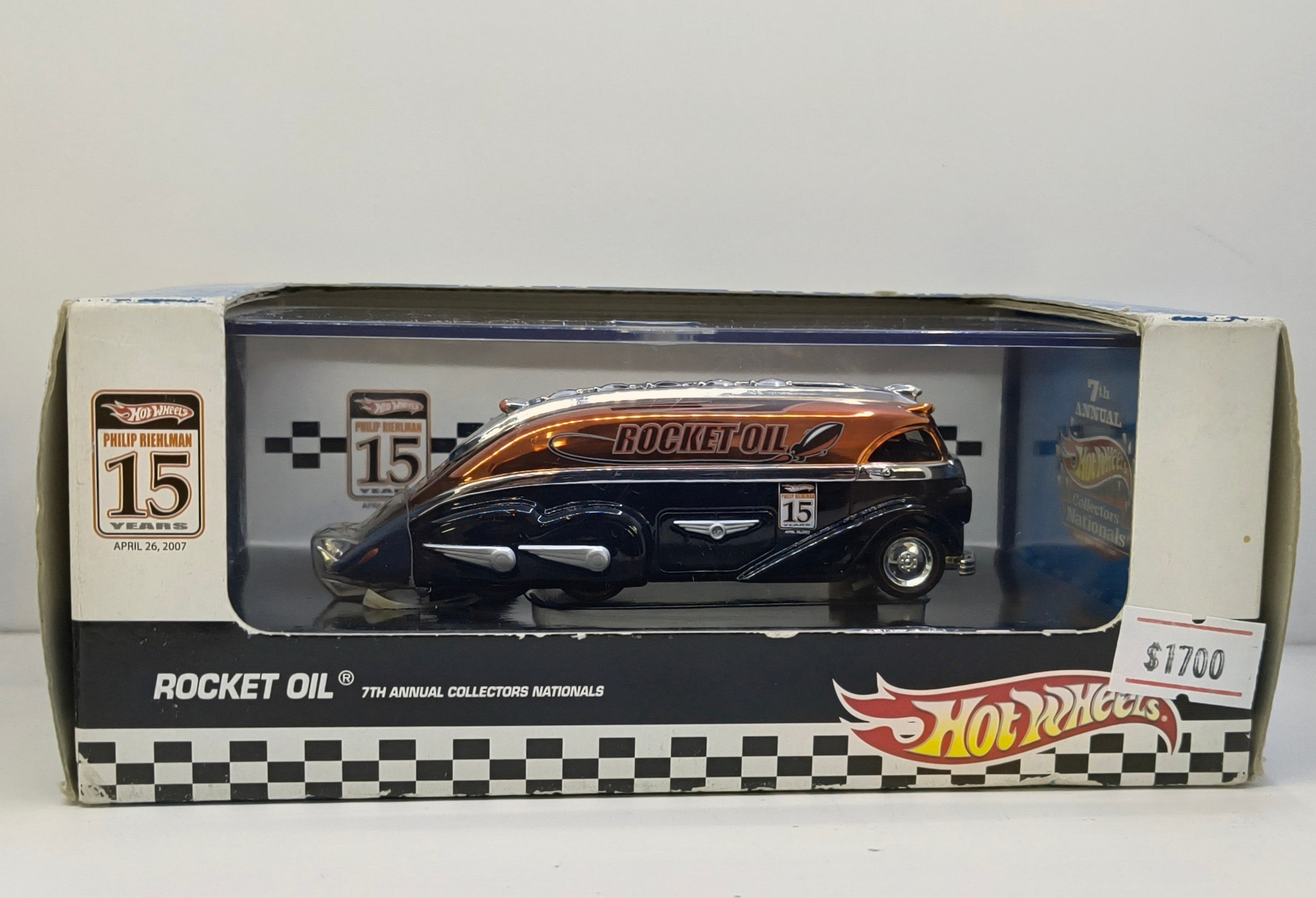 Hot Wheels Rocket Oil Collectors Nationals 2007 1:64 Dinner Car - Chido Toys
