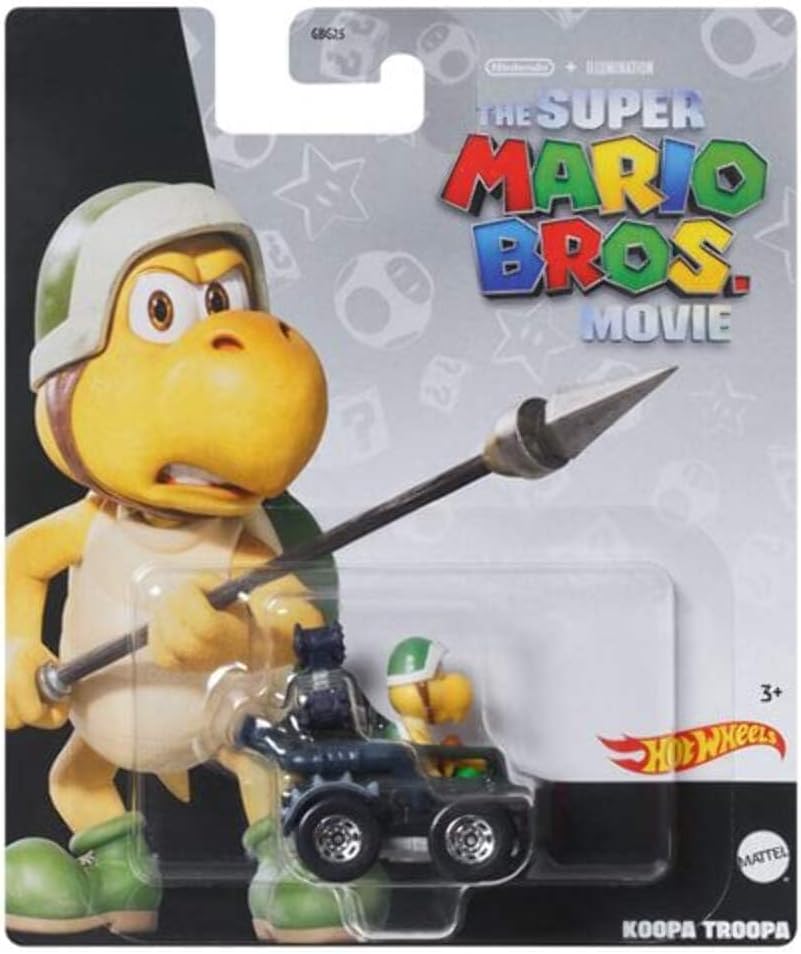 Hot Wheels Super Mario Bros - Koopa Troopa 1:64 - Chido Toys