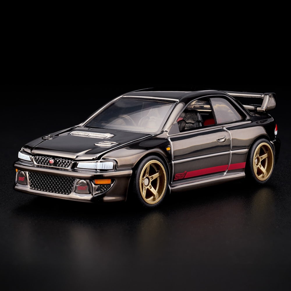 Hot Wheels RLC ’98 Subaru Impreza WRX STi 1:64 Spectraflame Slate
