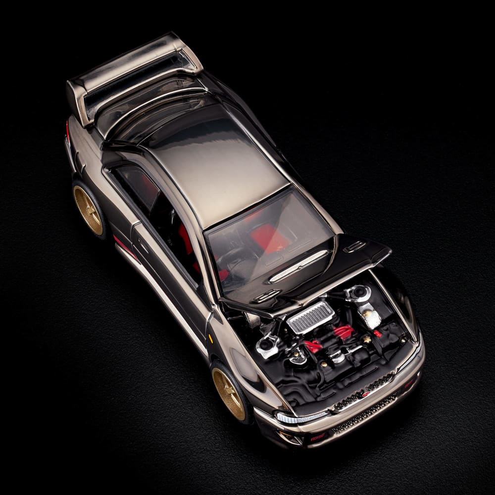 Hot Wheels RLC ’98 Subaru Impreza WRX STi 1:64 Spectraflame Slate
