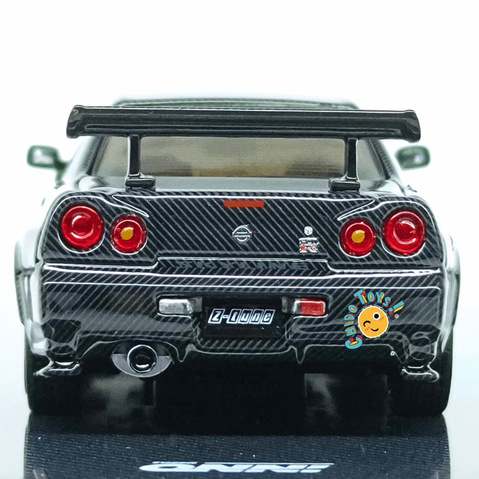 Inno64 Nissan Skyline GT-R R34 Z-Tune 1:64 Full Carbon MDE 2023 - Chido Toys