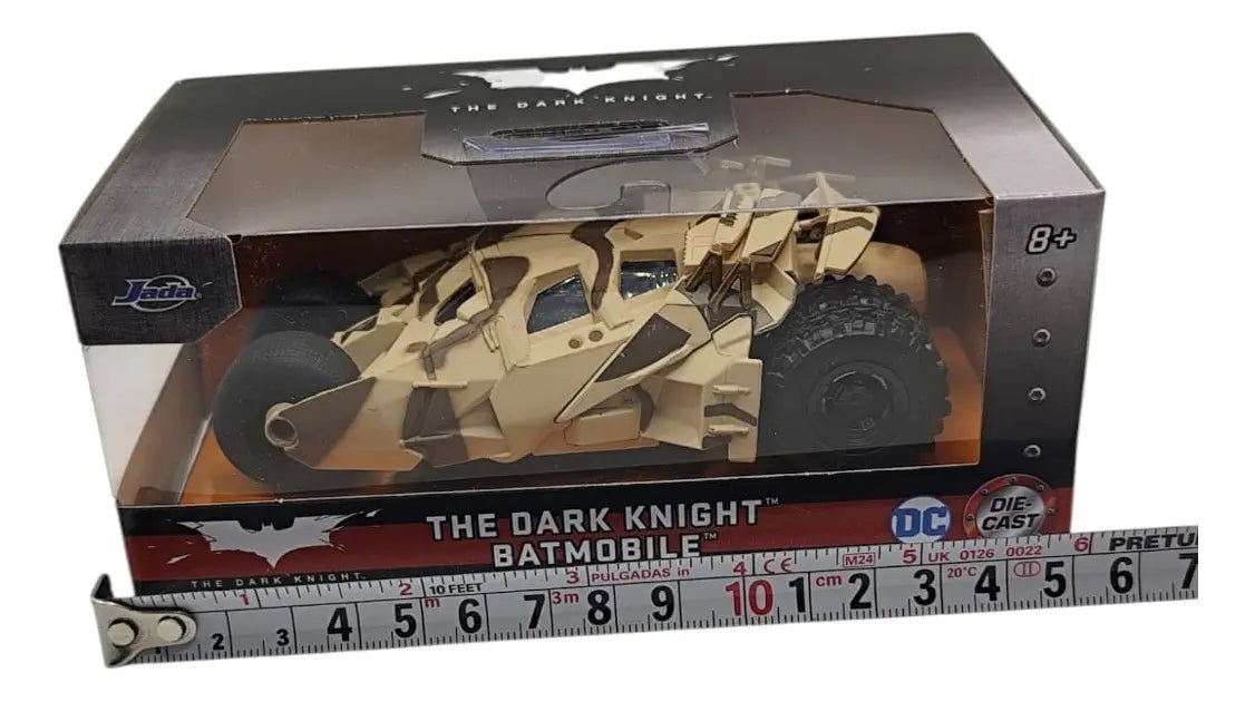 Jada Batmobile Tumbler Dark Knight 1:32 camuflaje desierto - Chido Toys
