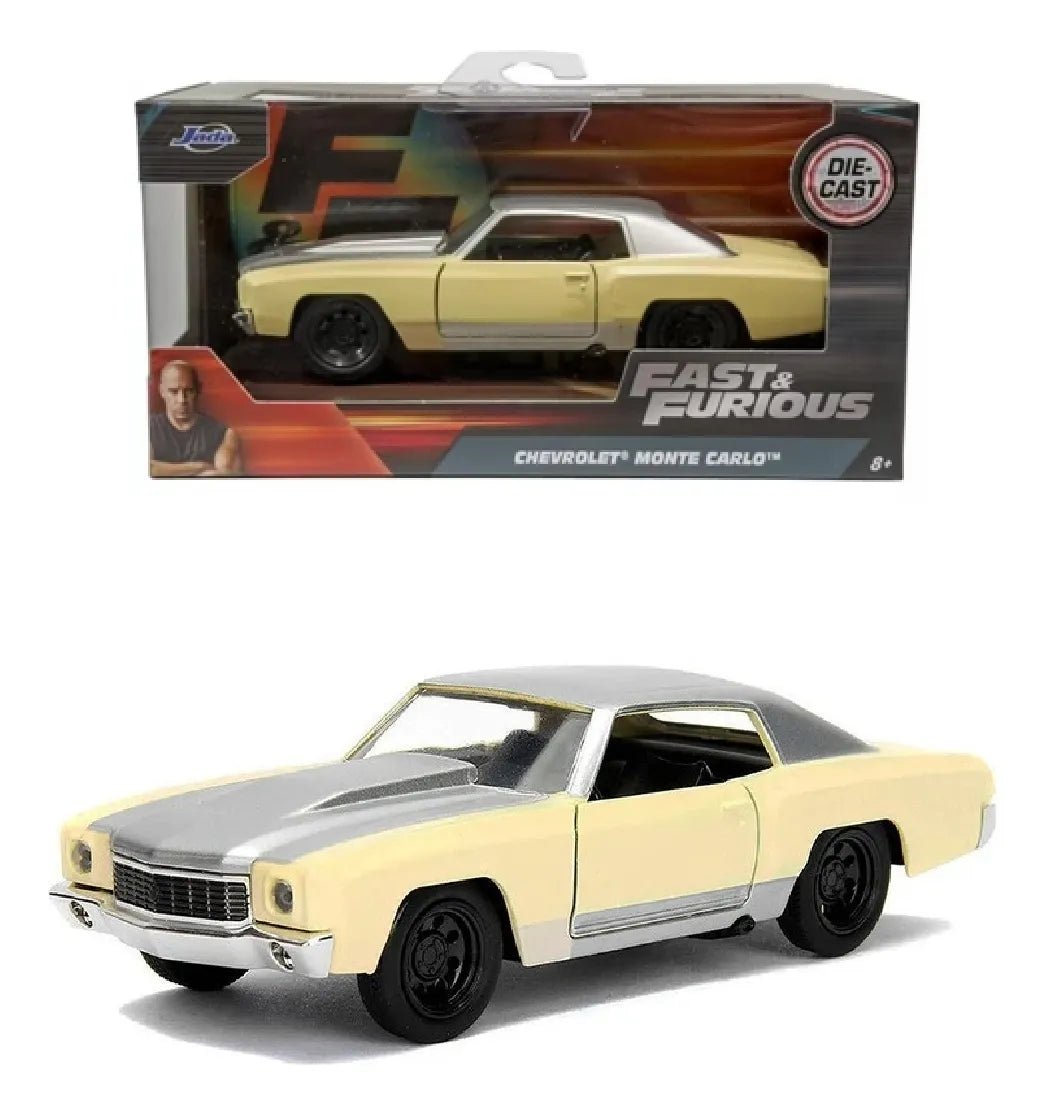Jada Chevrolet Monte Carlo Fast & Furious 1:32 crema - Chido Toys