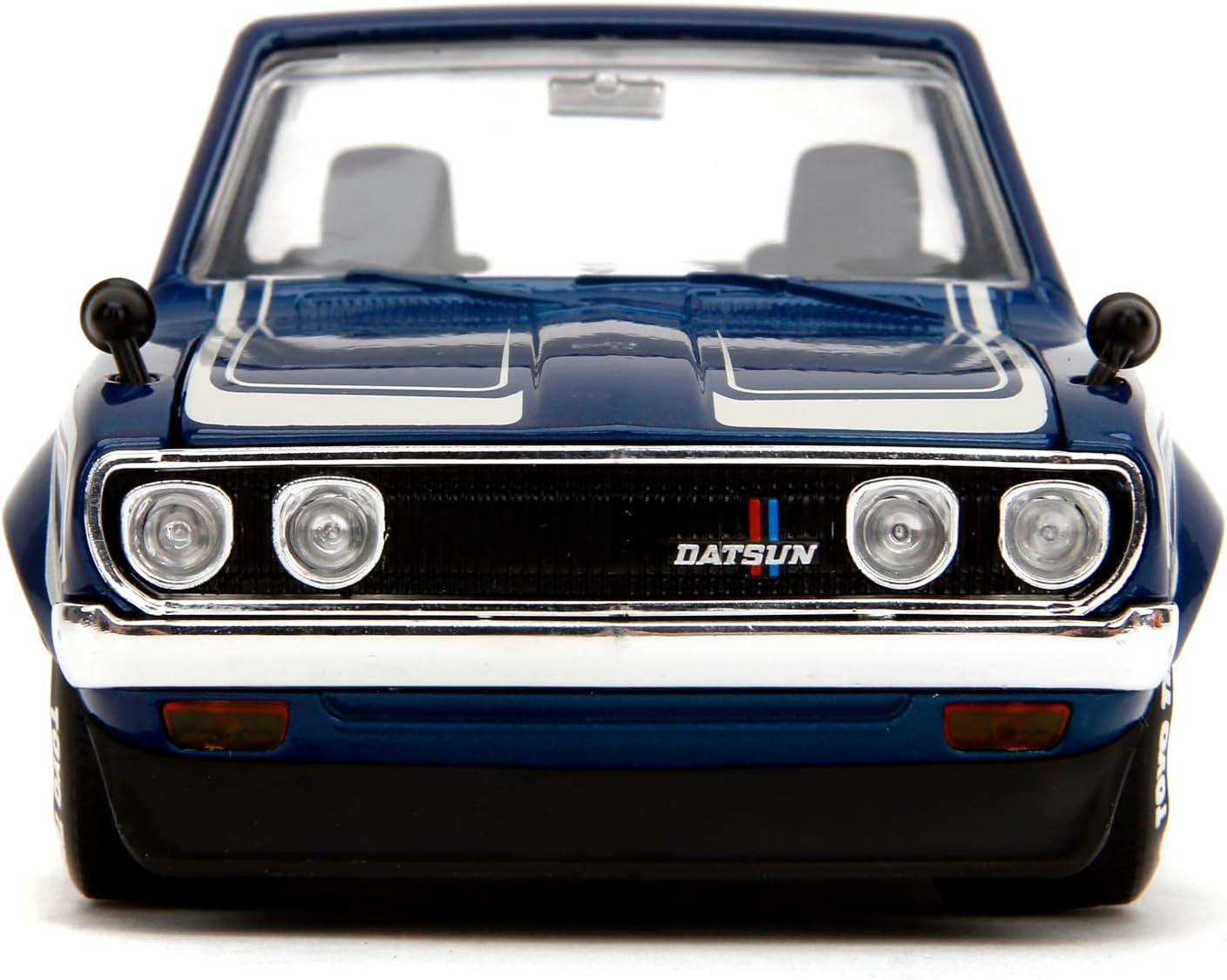 Jada Datsun 620 Pickup JDM Tuners 1:24 azul con aperturas - Chido Toys