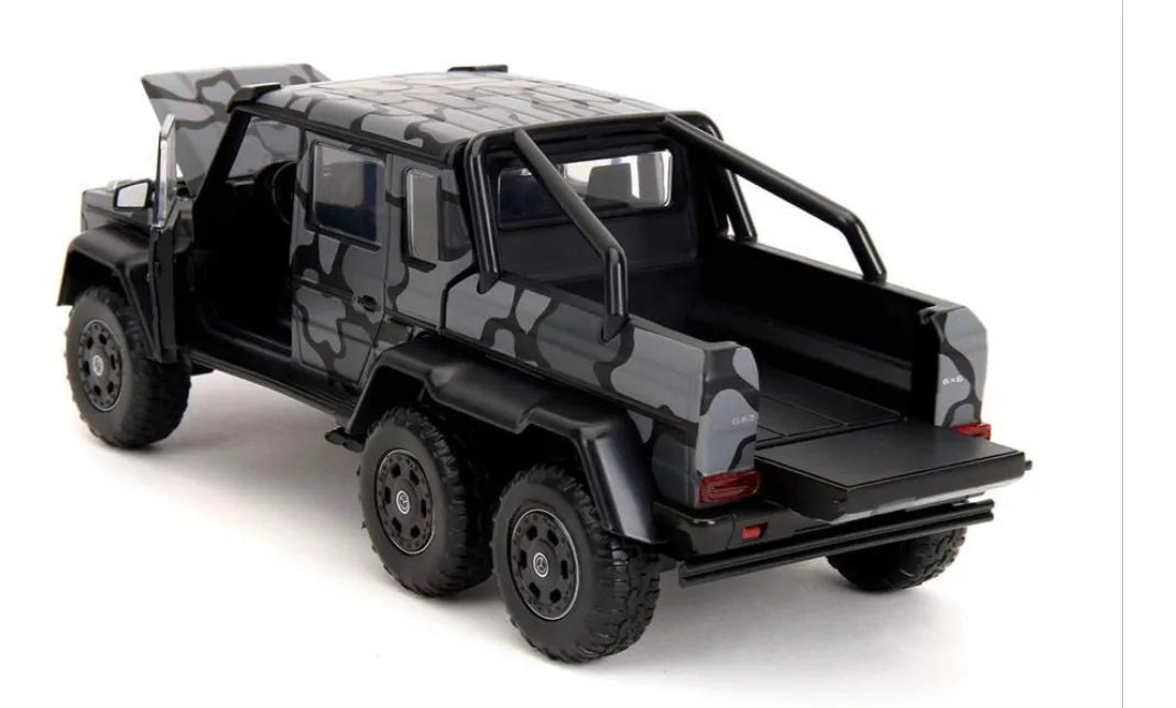 Jada Mercedes - Benz G63 AMG 6x6 1:24 camuflaje con apertura total - Chido Toys