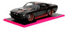 Jada Pink Slips Shelby GT500 1967 1:24 Negro con rines Rose Gold - Chido Toys