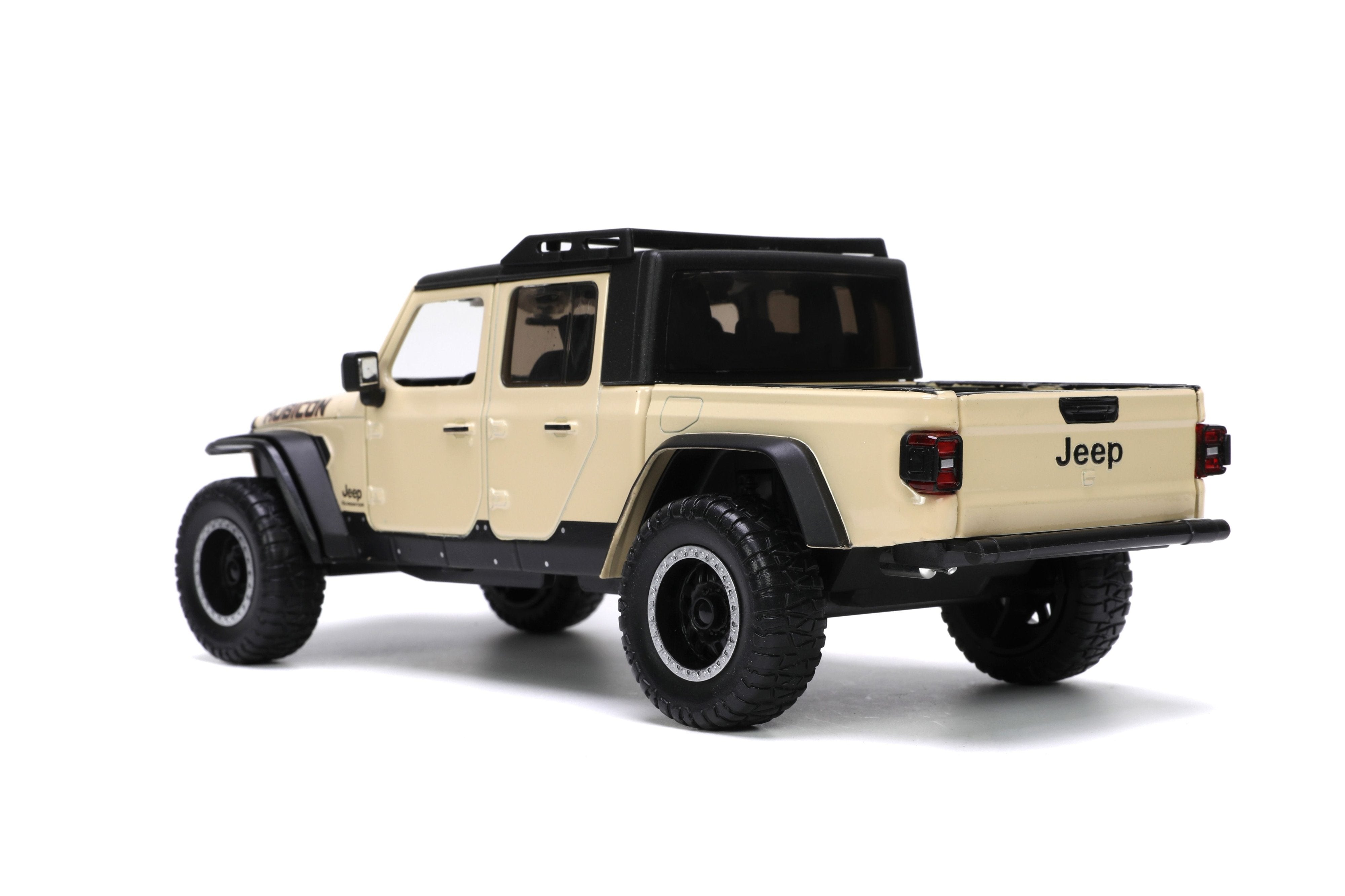 Jeep Gladiator Rubicon 1:24 de Jada - Personalización y Aventura para Regalo o Colección - Chido Toys