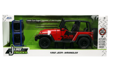 Cargar imagen en el visor de la galería, Auto a escala marca Jada, Modelo Jeep WRANGLER 1992
