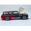 Kaido House 033, Datsun 510 Wagon Advan 1:64 cofre funcional - Chido Toys