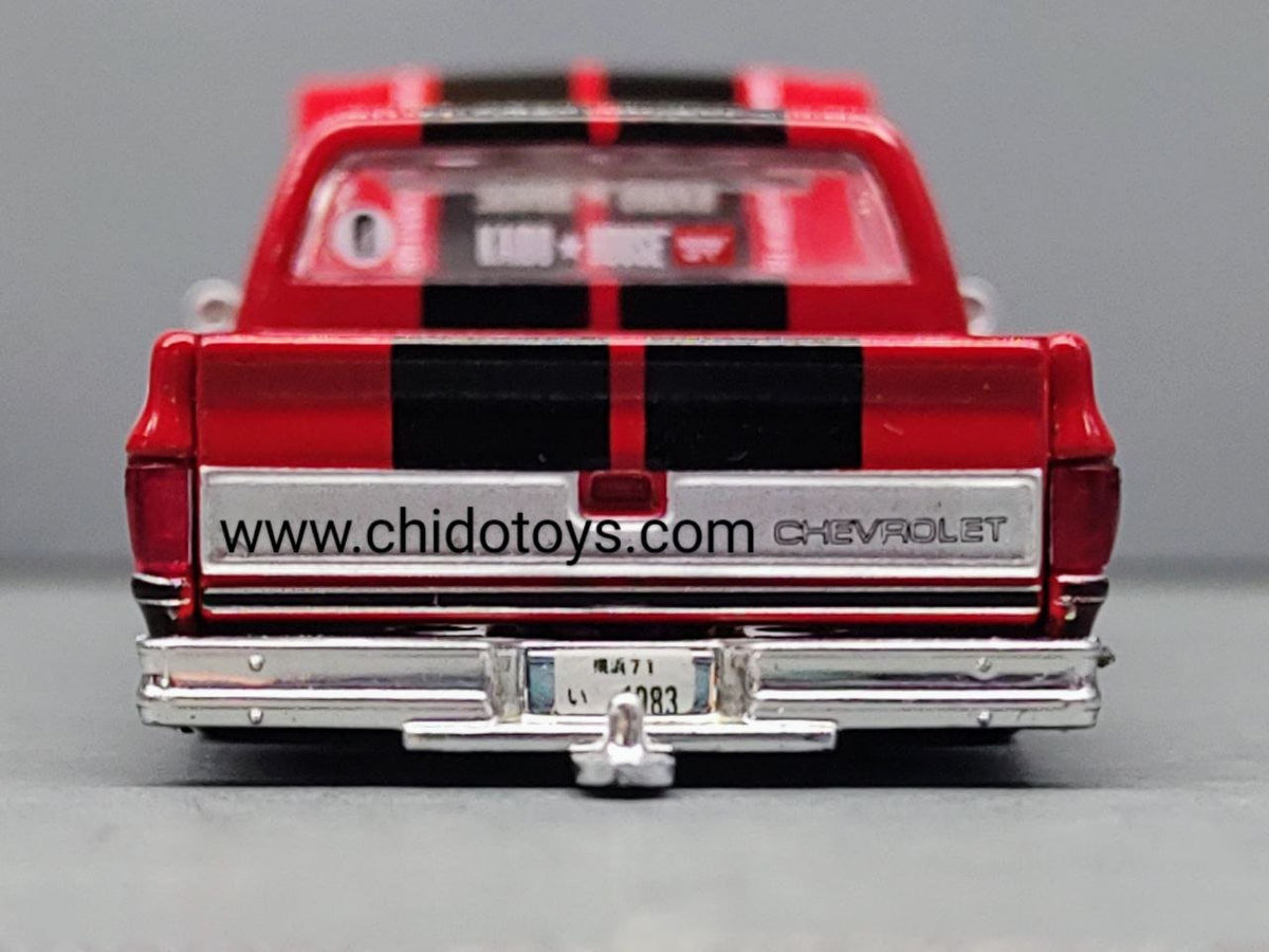 Kaido House #066 x Mini GT Chevrolet Silverado Kaido V1 1983 1:64 Roja - Chido Toys