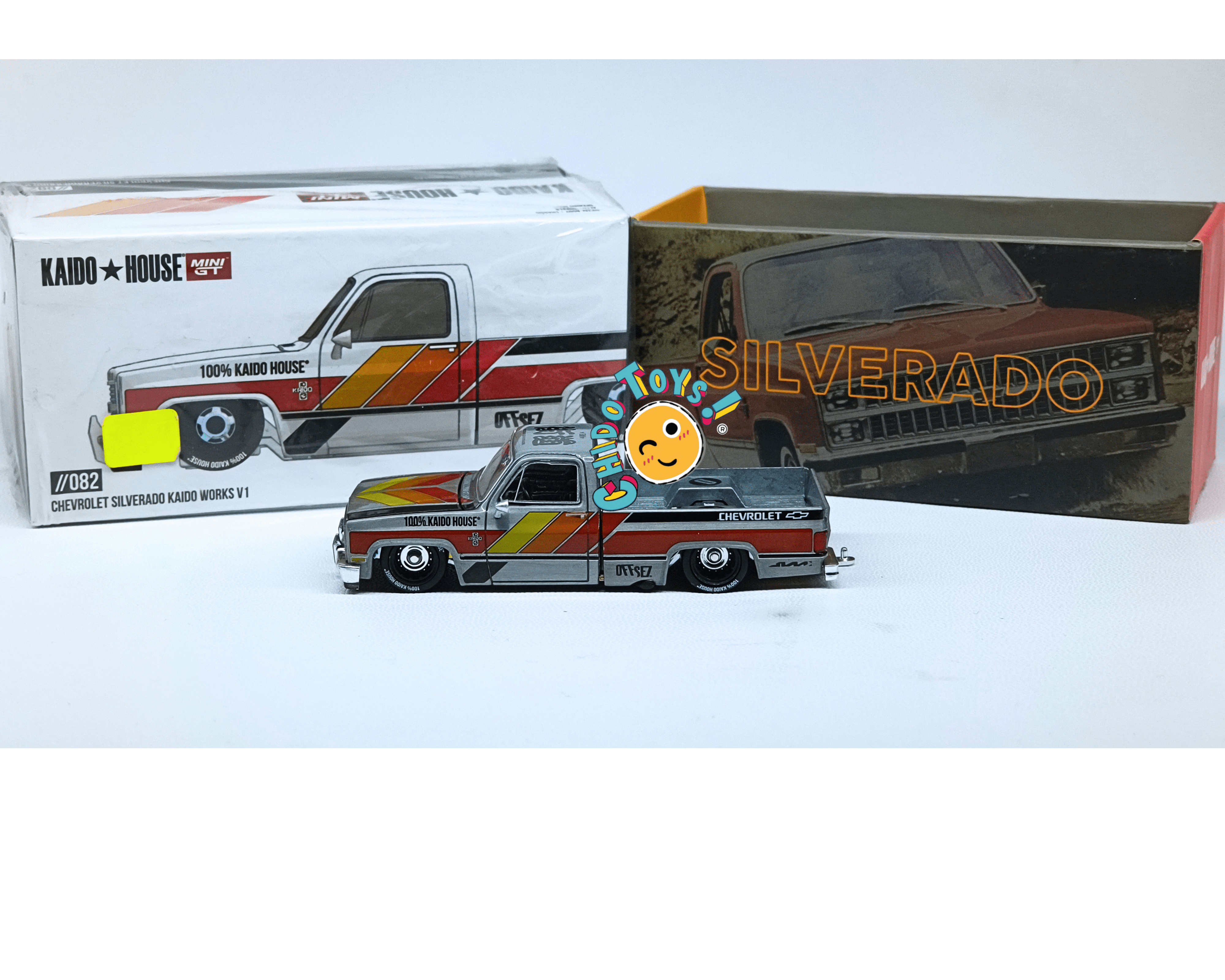 Kaido House 082 Chevrolet Silverado Kaido Works V1 CHASE - Chido Toys