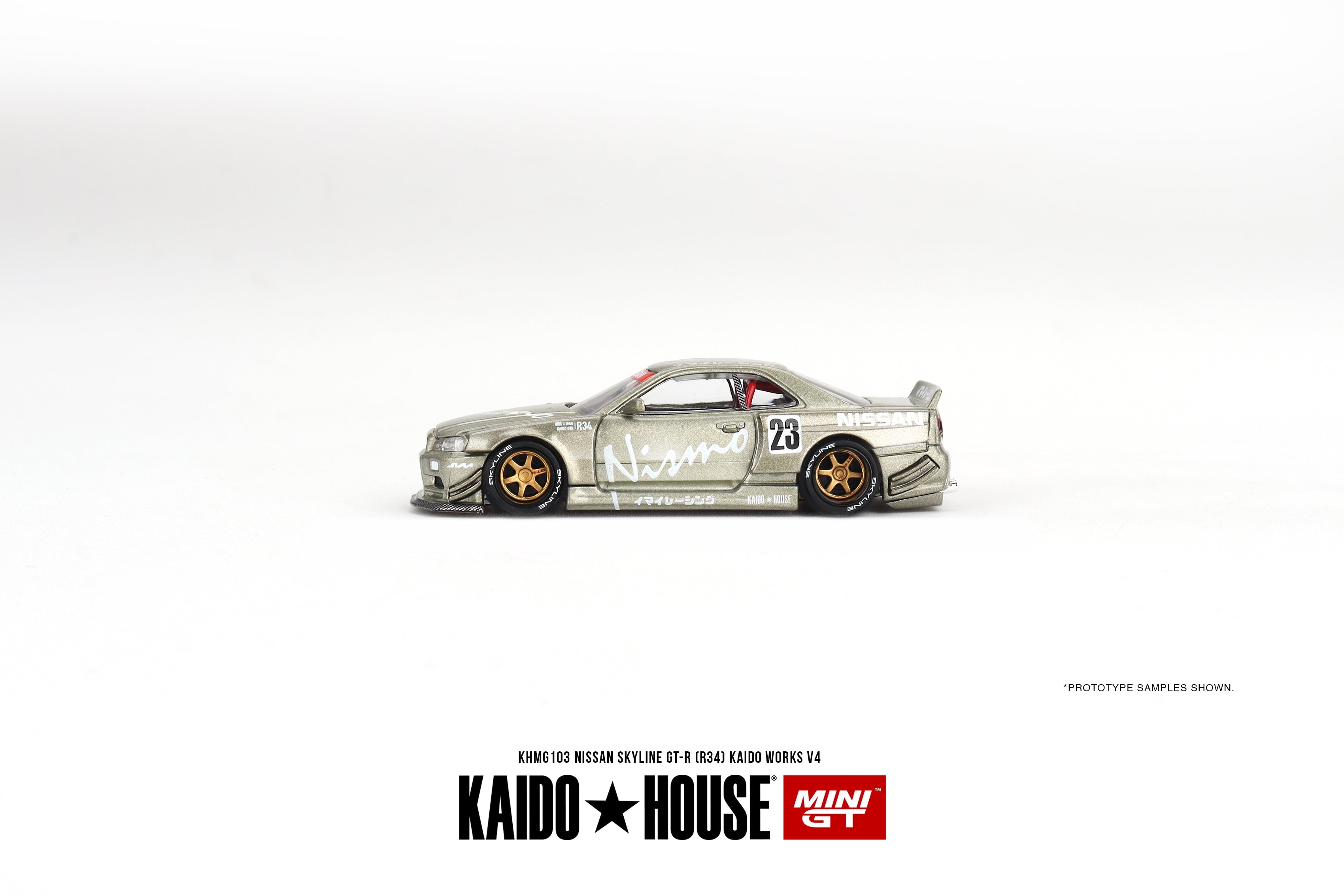 Kaido House Nissan Skyline GT - R R34 V4 1:64 Nismo - Chido Toys