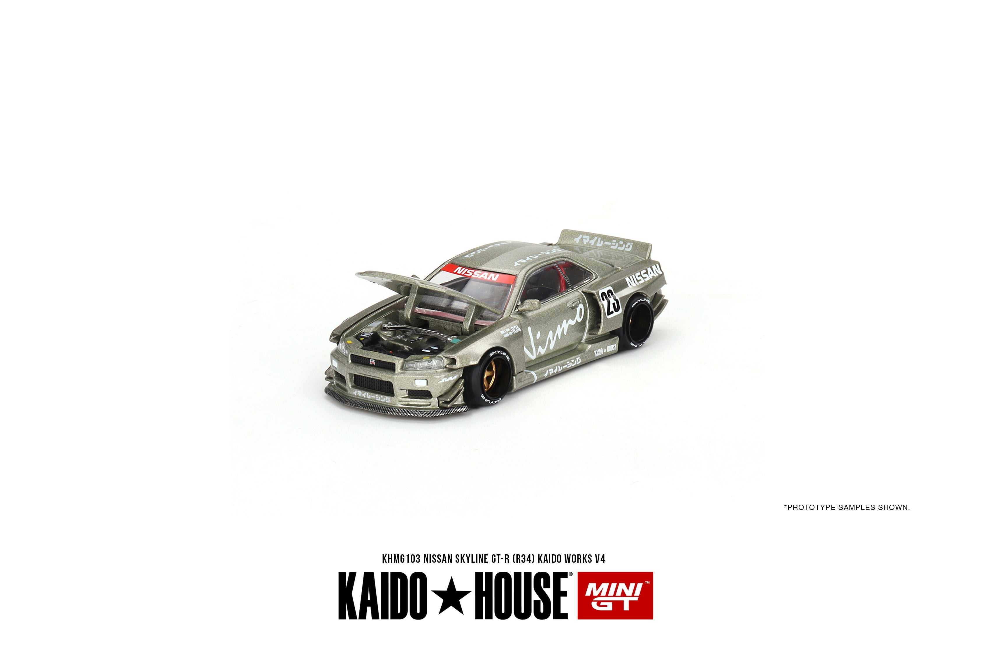 Kaido House Nissan Skyline GT - R R34 V4 1:64 Nismo - Chido Toys