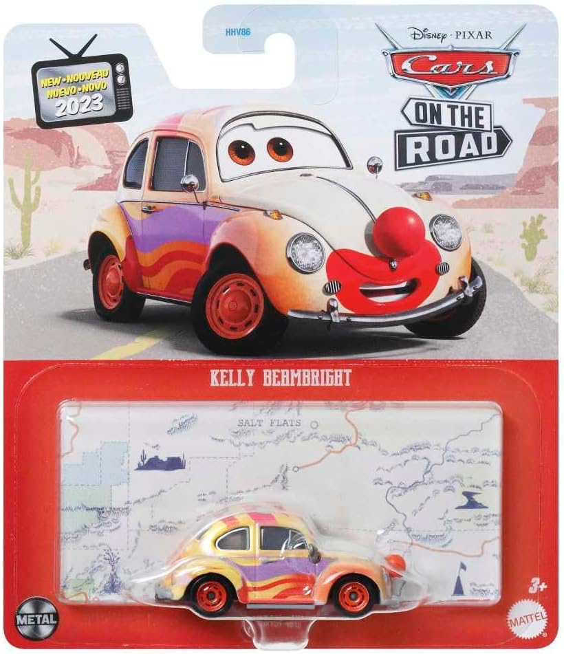 Kelly Beambright Disney Pixar Cars On The Road – Escala 1:55 Mattel - Chido Toys