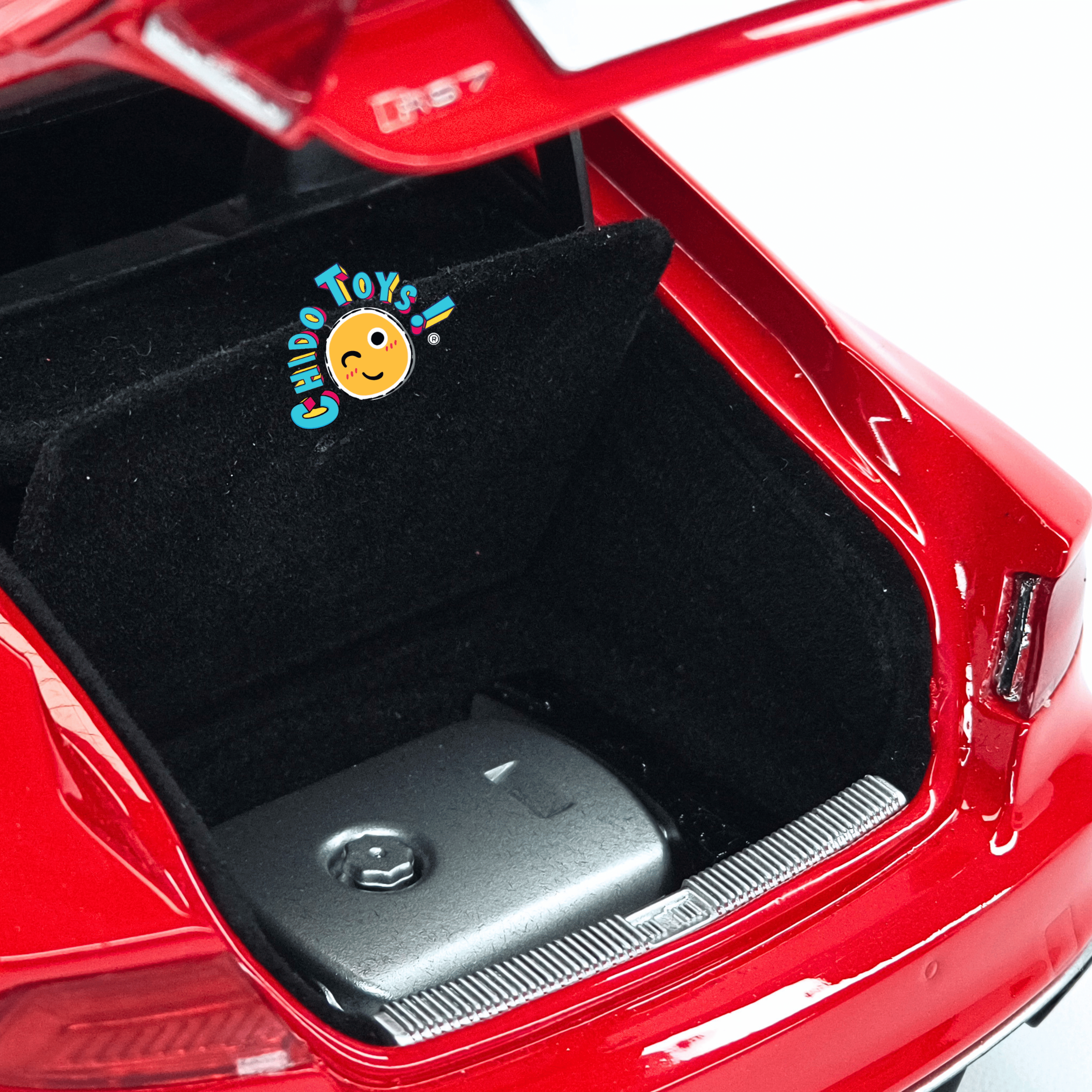 KengFai Audi RS7 Sportback C7 1:18 rojo diecast con apertura total - Chido Toys