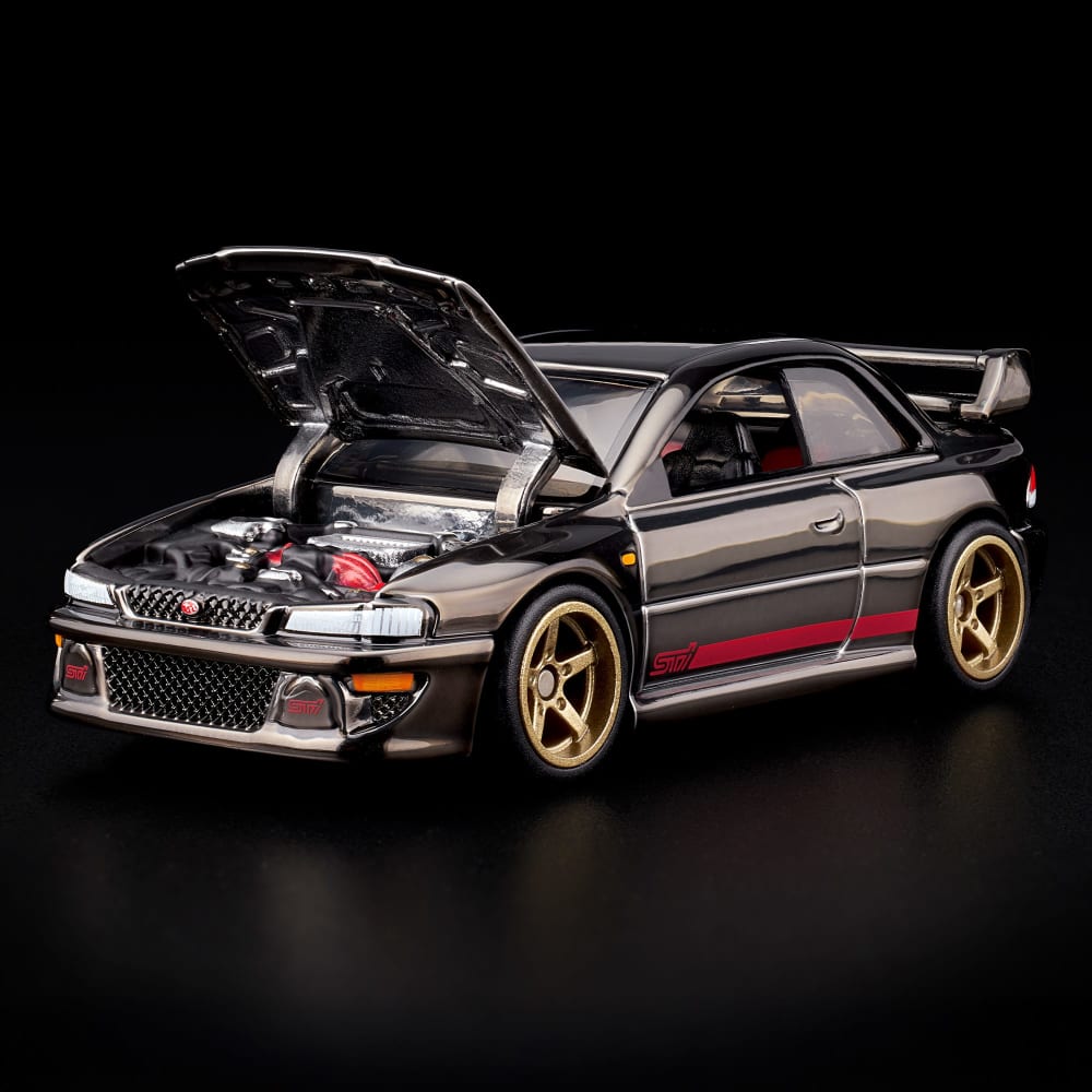 Hot Wheels RLC ’98 Subaru Impreza WRX STi 1:64 Spectraflame Slate
