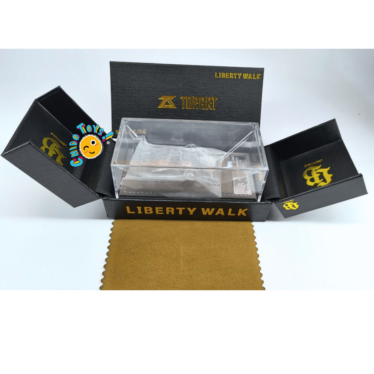 Lamborghini Countach LB★Works Liberty Walk Malaysia Limited Edition 1/64 – TopArt - Chido Toys