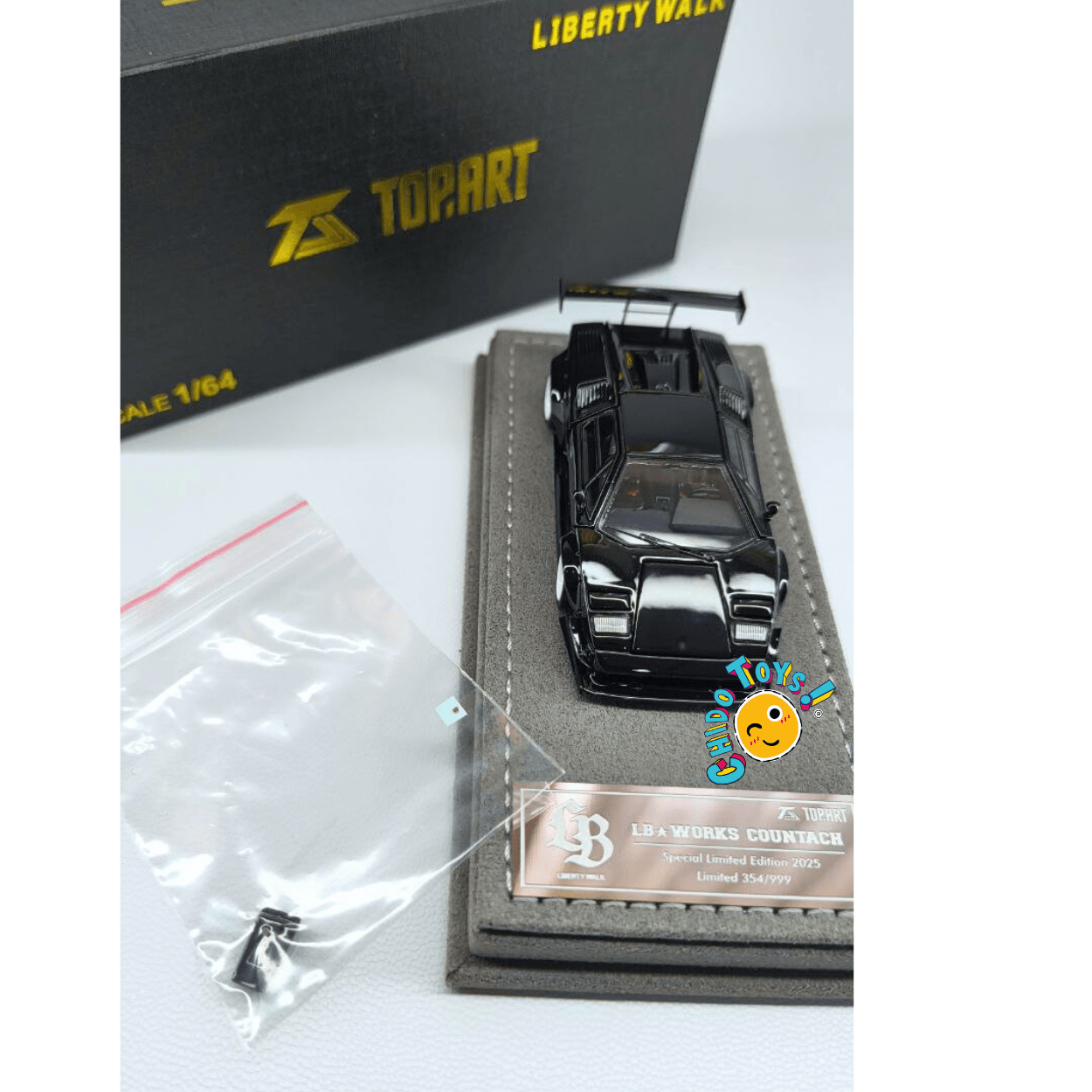 Lamborghini Countach LB★Works Liberty Walk Malaysia Limited Edition 1/64 – TopArt - Chido Toys