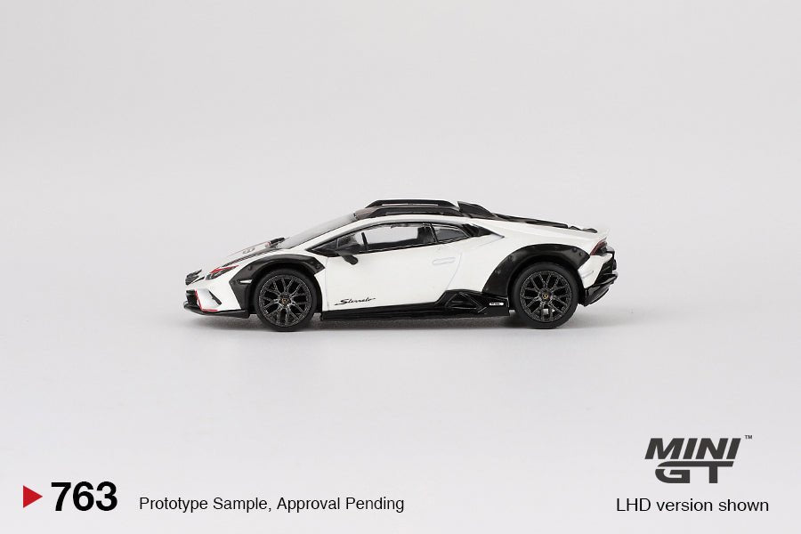 Lamborghini Huracán Sterrato “Blanco Asopo” 1:64 – Mini GT - Chido Toys