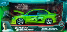 Cargar imagen en el visor de la galería, Auto a escala marca Jada, modelo Lancer Evolution VII
