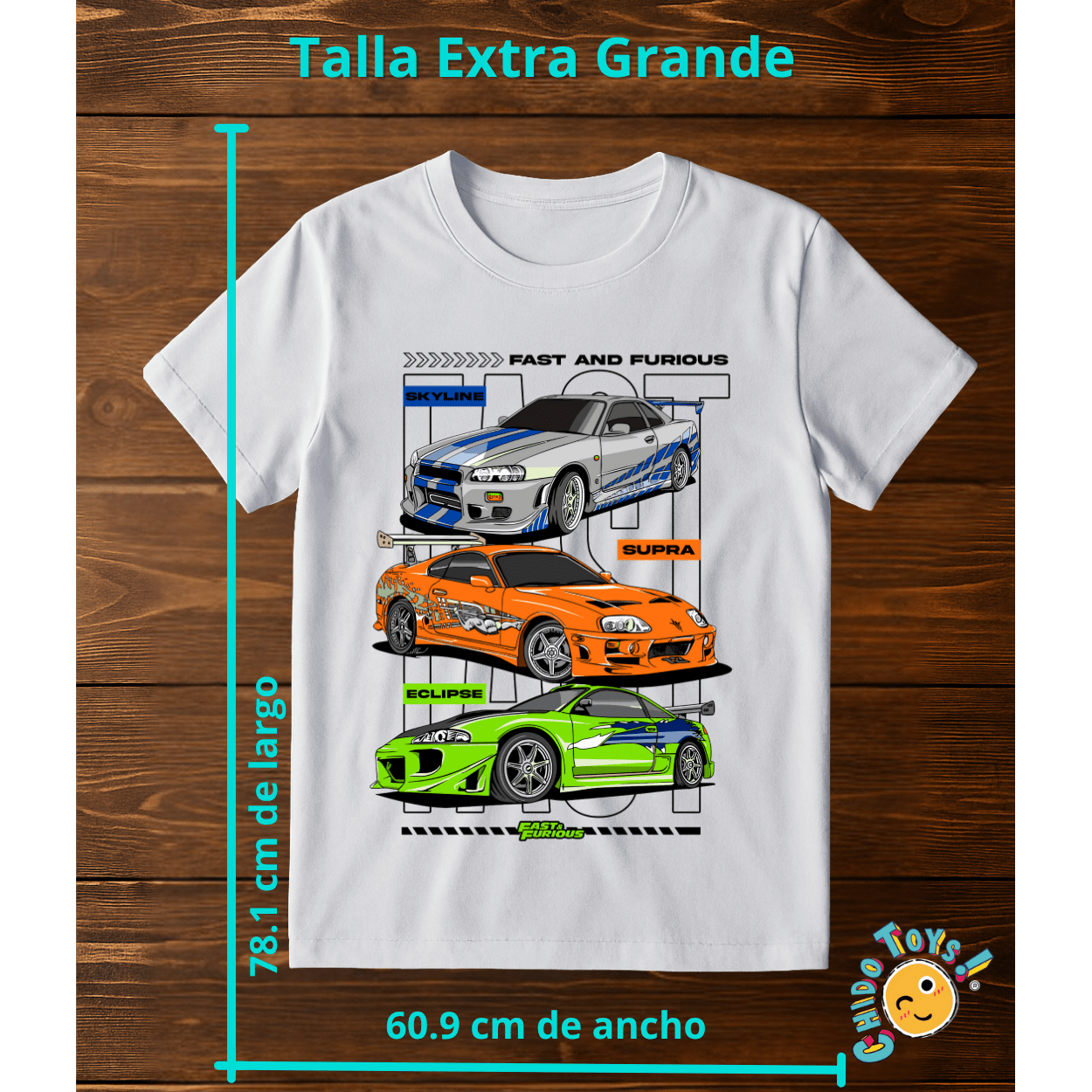 layera Fast & Furious – Skyline / Supra / Eclipse - Chido Toys