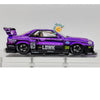 LBWK Skyline ER34 Chrome Purple 1/64 – Street Weapon - Chido Toys