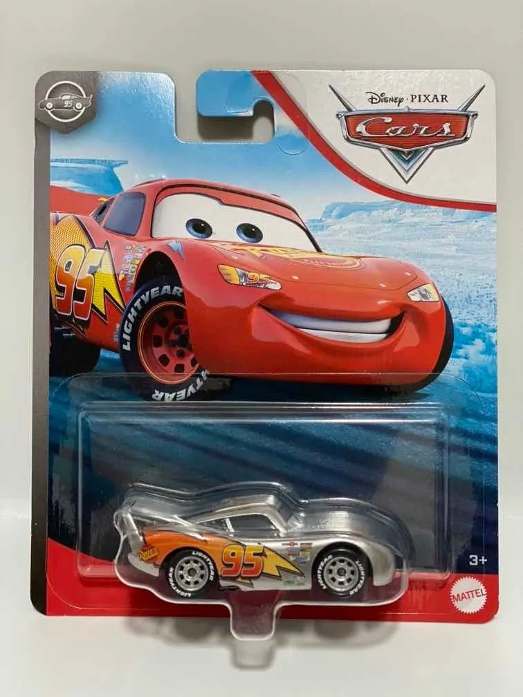 Lightning McQueen Silver Edition – Disney Pixar Cars – Versión Metálica Escala 1:55 - Chido Toys