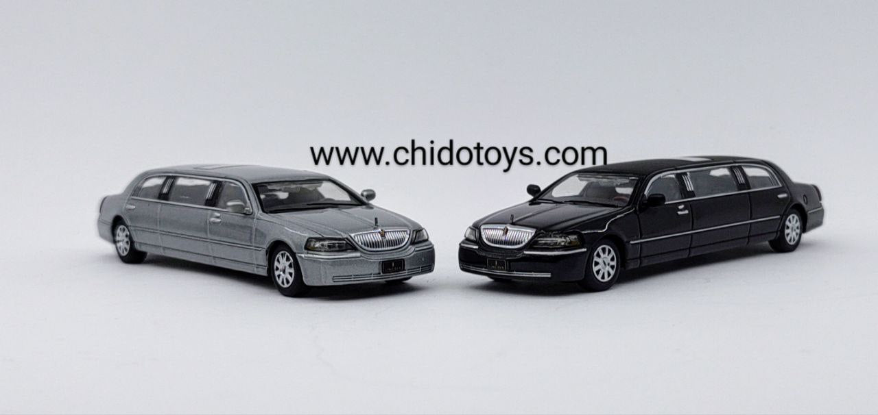 Limusina a escala marca GCD, Modelo Lincoln - Chido Toys