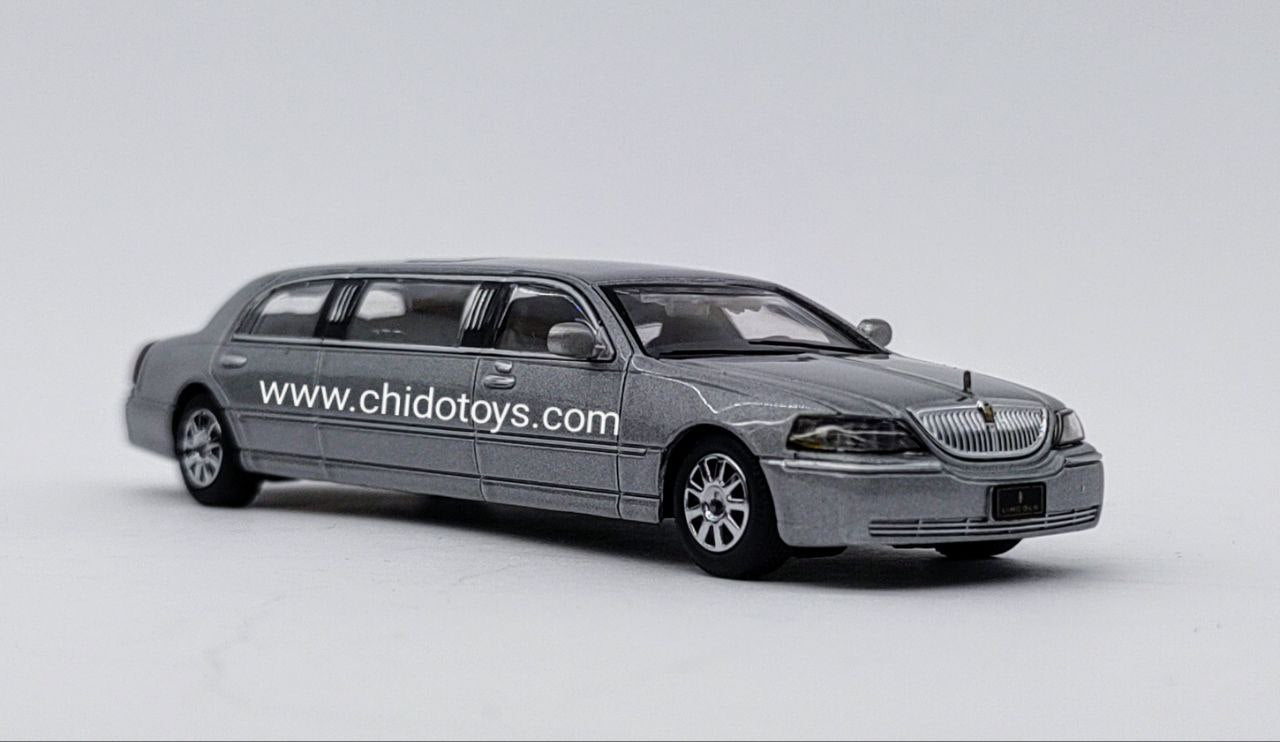 Limusina a escala marca GCD, Modelo Lincoln - Chido Toys