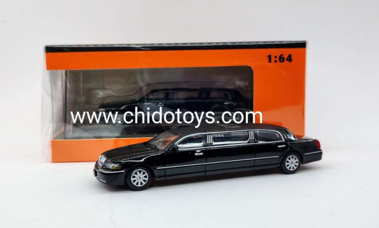 Limusina a escala marca GCD, Modelo Lincoln - Chido Toys